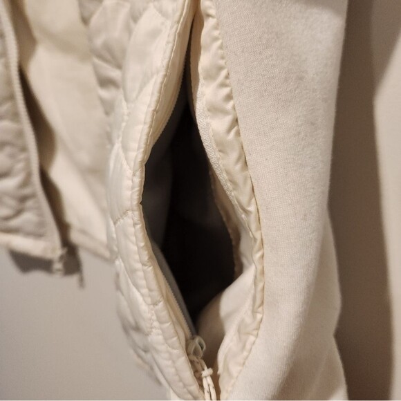 L.L. Bean Off White Puffer Vest - Picture 7 of 11